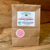 Fresh flowers laundry powder in kraft paper bag