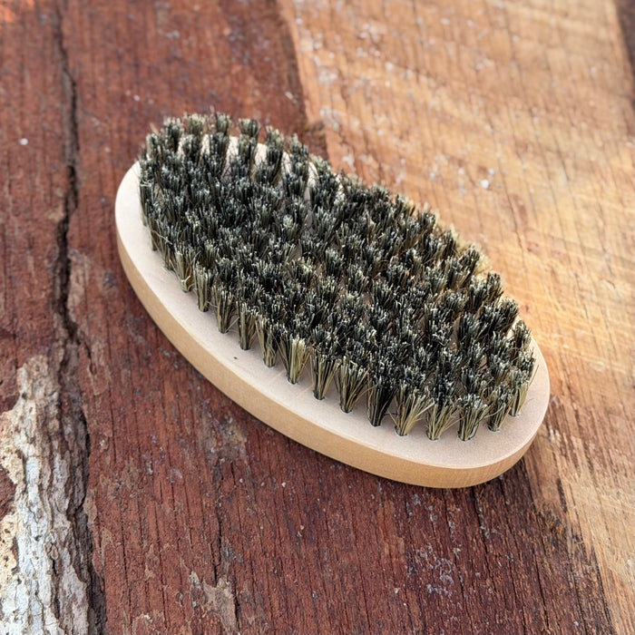 Boar’s hair beard brush