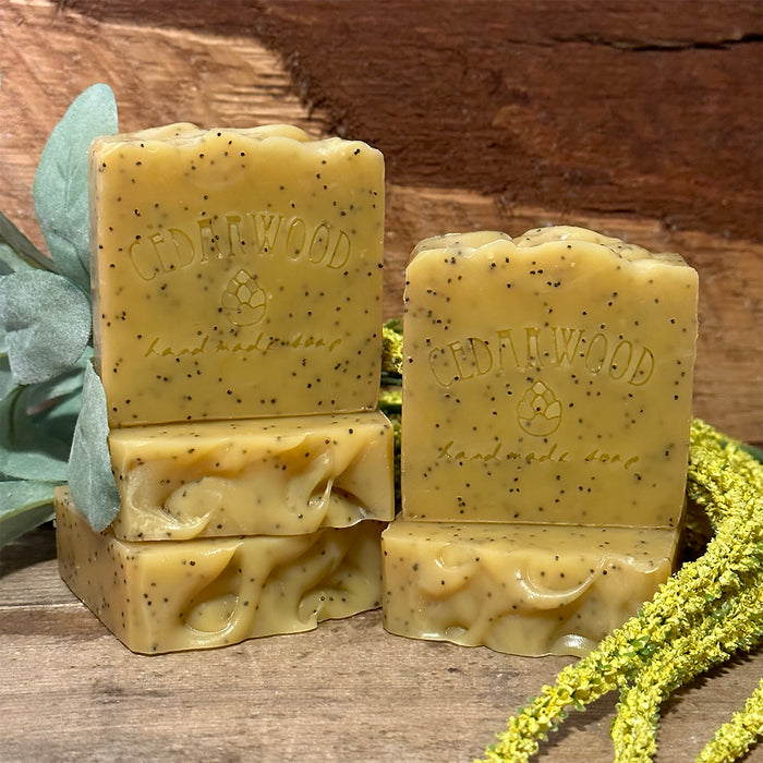 Lemon Poppy Seed soap