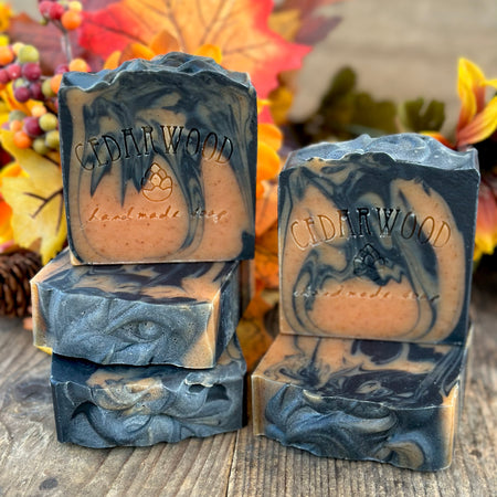 Handmade Halloween bar soap