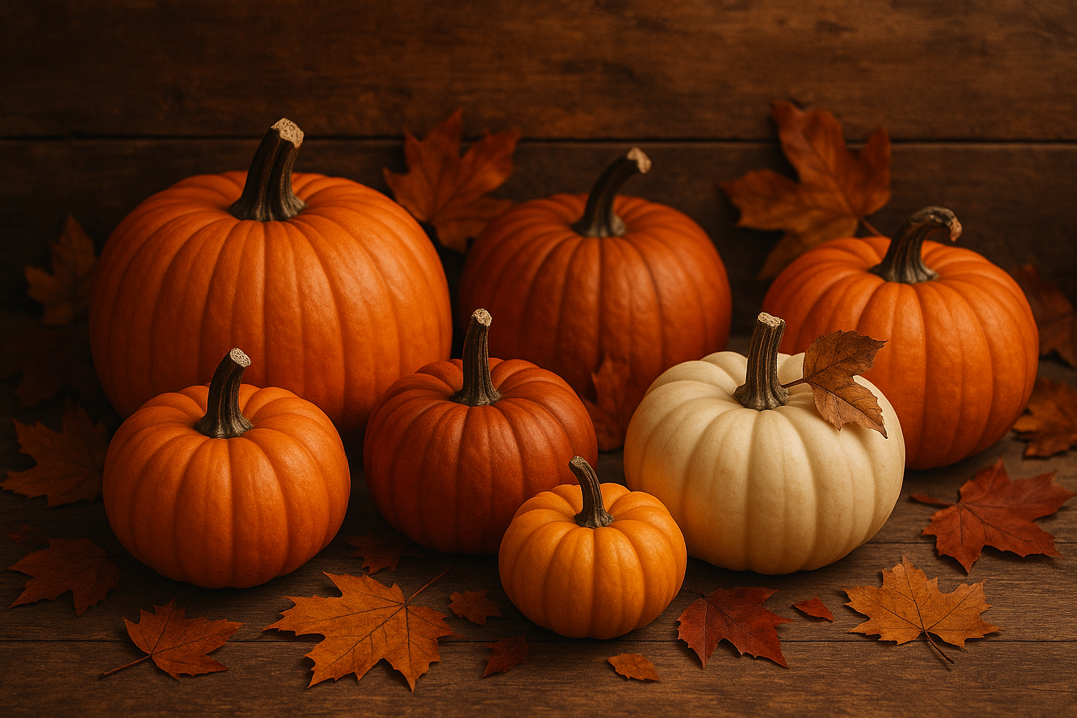 Fall pumpkins