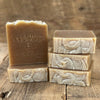 Five bars of Gingerbread handmade fall soap