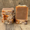 Five bars of Pumpkin Spice handmade fall soap