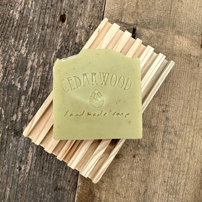 Handmade Cedarwood Oatmeal soap